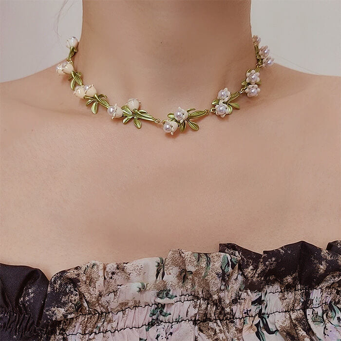 Lily Of The Valley Choker