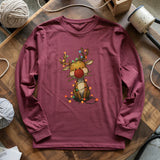 Knitmas Reindeer Long Sleeve T-shirt