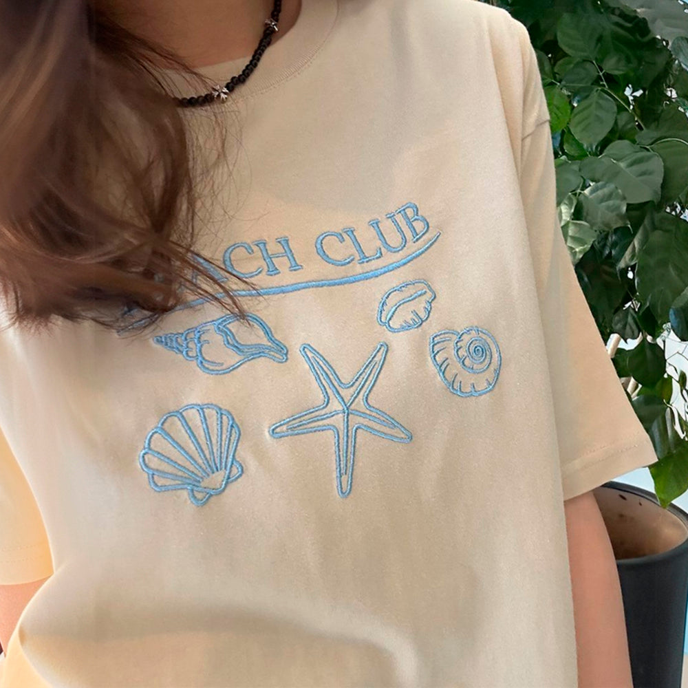 Mermaidcore Beach Club Tee