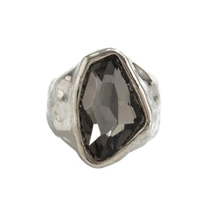 Minimalist Aesthetic Silver Ring Set