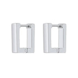 Minimalist Aesthetic Rectangular Earrings