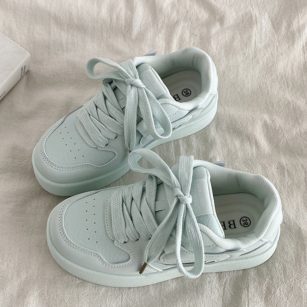 Self Made Skater Sneakers in Mint