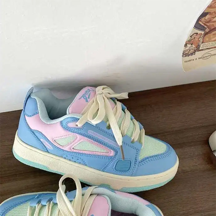 Pastel Candy Skater Sneakers