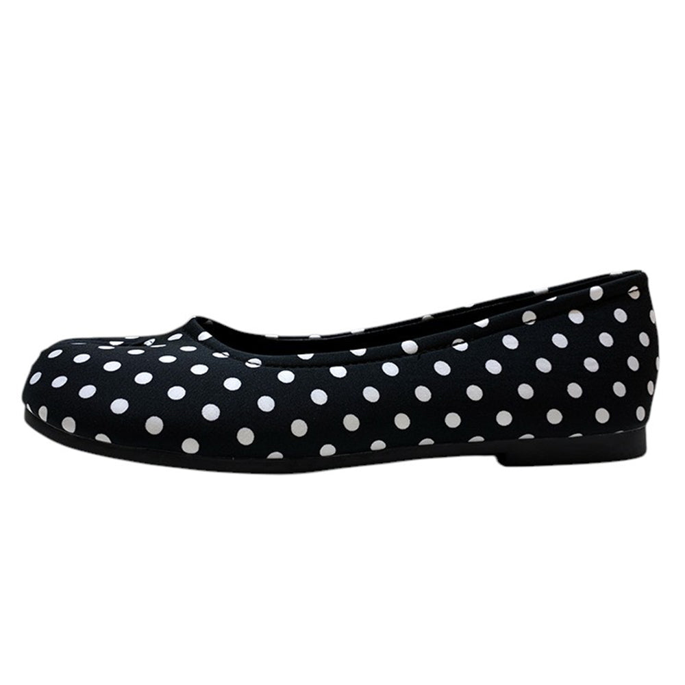 Polka Dot Tabi Ballet Flats