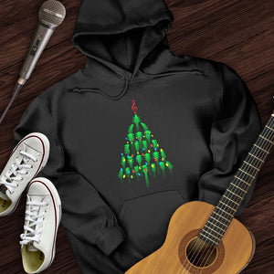 Guitar Christmas Tree Hoodie