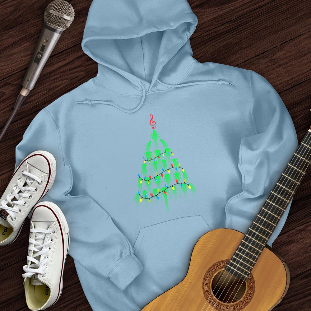 Guitar Christmas Tree Hoodie