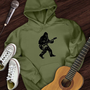 Bigfoot Playing Guitar Hoodie