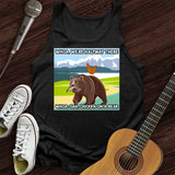 Chicken On A Bear Tank Top