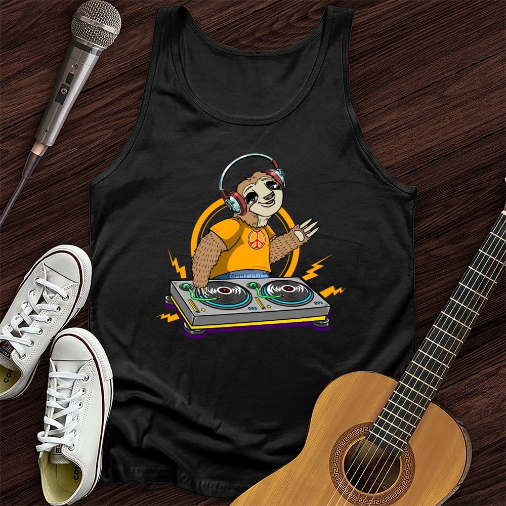 DJ Sloth Tank Top