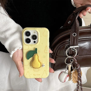 Puffer Pear iPhone Case