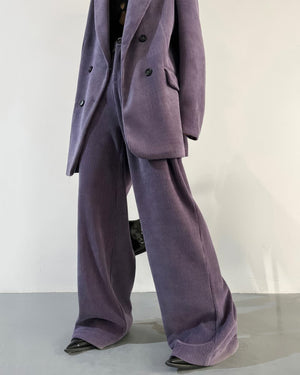 Drama Club Purple Blazer & Pants Set