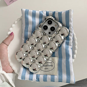 Silver Bubble iPhone Case