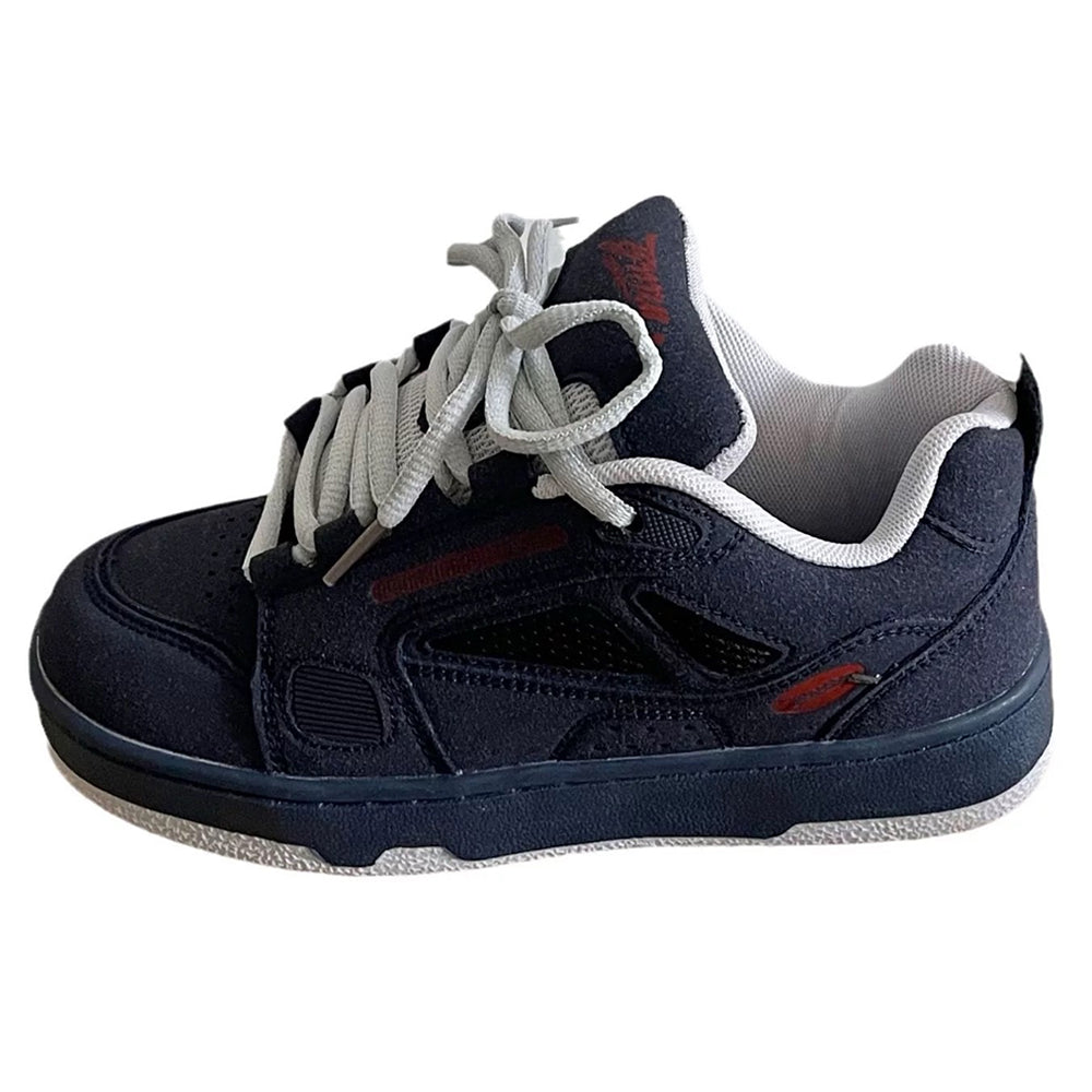 Skater Girl Sneakers in Navy