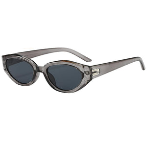 Dark Mirage Slim Cat Eye Sunglasses