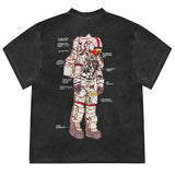 Space Mission Oversized T-Shirt
