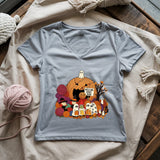 Welcome Great Yarn Lady V-neck