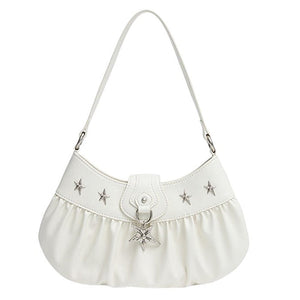 Star Charm Dumpling Shoulder Bag