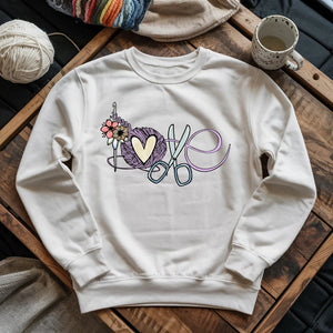 Love Crocheting Sweatshirt