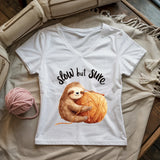Slow But Sure Lady V-neck