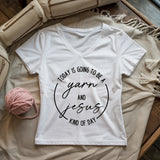 Yarn & Jesus Lady V-neck